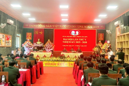 Tổ chức Đại hội điểm tại Đồn Biên phòng Ba Sơn