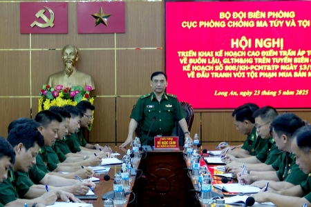 Triển khai kế hoạch cao điểm trấn át tội phạm về buôn lậu, gian lận thương mại và hàng giả trên tuyến biên giới Long An và Tây Ninh