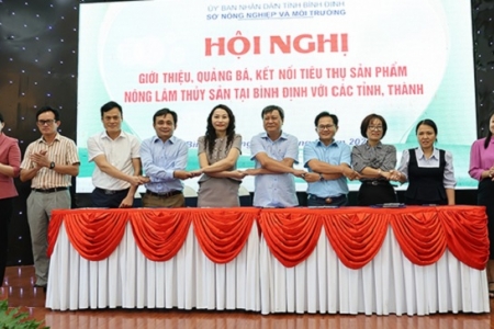Bình Định kết nối tiêu thụ sản phẩm nông lâm thủy sản với các tỉnh, thành