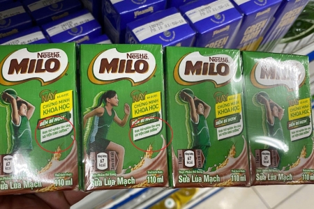 Thông tin kết quả kiểm nghiệm sản phẩm sữa lúa mạch Nestlé Milo