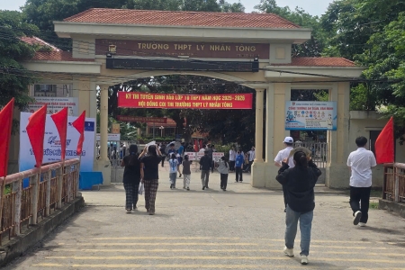 Hơn 16.900 thí sinh Bắc Ninh bước vào môn thi đầu tiên kỳ thi vào THPT công lập