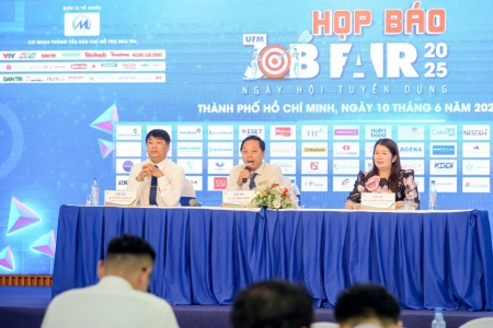 Ngày hội tuyển dụng tích hợp – Job Fair UFM 2025 mở rộng cơ hội nghề nghiệp dành cho sinh viên