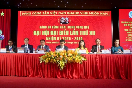 GS.TS Phạm Như Hiệp tiếp tục được bầu giữ chức Bí thư Đảng ủy Bệnh viện Trung ương Huế, nhiệm kỳ 2025–2030