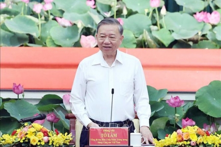 Tổng Bí thư Tô Lâm: Thành phố Hồ Chí Minh hướng tới tầm vóc mới là 'siêu đô thị quốc tế' của Đông Nam Á