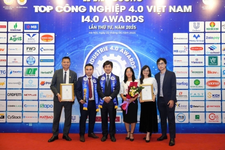 Giành giải I4.0 Awards 2025, Meey Group khẳng định vị thế dẫn đầu chuyển đổi số bất động sản