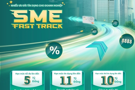 Ưu đãi vay vốn đặc biệt cho doanh nghiệp với BIDV SME Fast Track