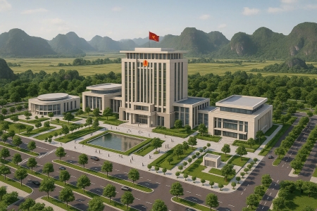 Trung tâm hành chính mới tại Ninh Bình được đầu tư 3.000 tỷ đồng