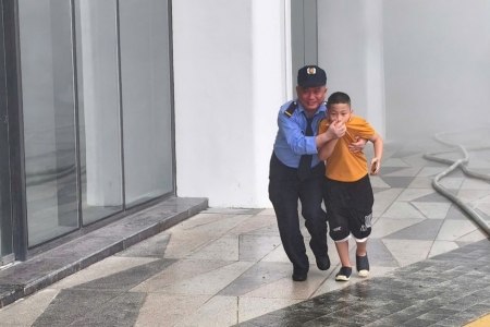 Thực tập phương án PCCC và CNCH tại Tòa nhà Diamond Crown Hải Phòng