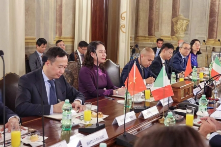 Tăng cường hợp tác Việt Nam–Italia trong khuôn khổ EU và các cơ chế đa phương