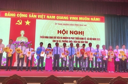 Gia Lai phấn đấu tăng trưởng GRDP năm 2025 đạt 8%