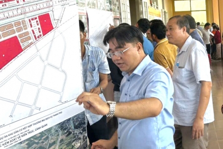 Tây Ninh công bố phương án bồi thường dự án khu dân cư, thương mại dịch vụ hơn 81ha