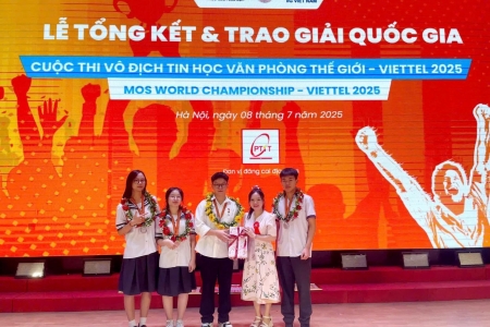 Việt Nam chọn 6 quán quân tham dự Vòng chung kết Tin học văn phòng thế giới 2025 tại Mỹ