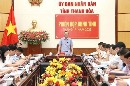 UBND tỉnh Thanh Hóa tổ chức phiên họp tháng 7/2025