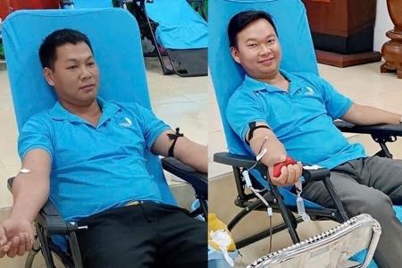 Hà Tĩnh: 3 đoàn viên thanh niên vượt hơn 70 km hiến máu cứu người