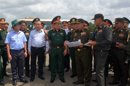 Chuẩn bị Giao lưu hữu nghị Quốc phòng biên giới Việt Nam-Campuchia lần thứ hai