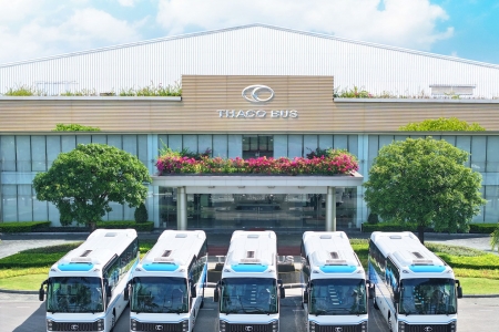 THACO BUS giữ vững vị thế dẫn đầu thị phần xe khách tại Việt Nam