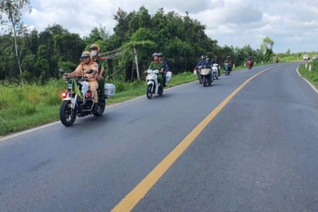Lực lượng Cảnh sát giao thông Tây Ninh trực tiếp, phối hợp bắt giữ hàng chục vụ phạm pháp hình sự trong 6 tháng năm 2025