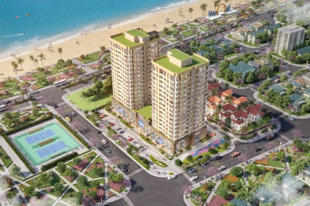 Căn hộ cao cấp Pearl Residence khơi mạch sống sang giữa sóng vàng biển ngọc