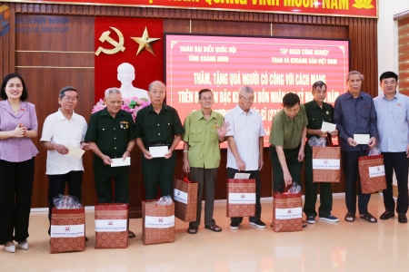ĐBQH tỉnh Quảng Ninh thăm, tặng quà nhân kỷ niệm 78 năm Ngày Thương binh - liệt sĩ