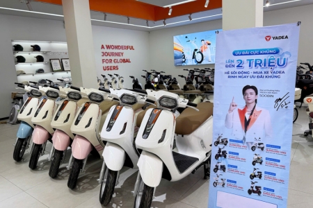 Yadea: Thương hiệu xe điện góp sức giúp người Việt sử dụng phương tiện xanh