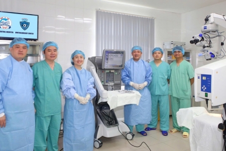 Bệnh viện Trung ương Huế đưa vào vận hành thiết bị phẫu thuật nhãn khoa tiên tiến hàng đầu thế giới