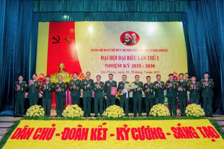 Đại hội Đại biểu lần thứ Nhất của Đảng bộ Ban Chỉ huy Bộ đội Biên phòng TP. Hải Phòng thành công tốt đẹp