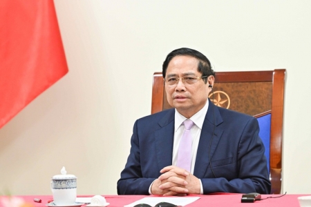 Thủ tướng Phạm Minh Chính điện đàm với Thủ tướng Malaysia