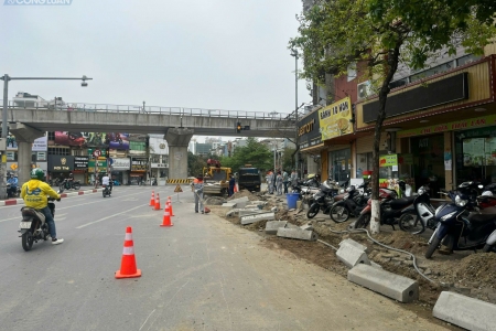 Hà Nội tạm dừng việc thi công đào đường, hè từ ngày 11/8 đến hết ngày 5/9