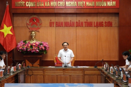 Lạng Sơn: Họp kiểm điểm tình hình thực hiện các dự án trọng điểm