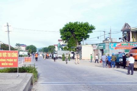 Nghệ An cưỡng chế hai điểm nóng, gỡ vướng Dự án nâng cấp Quốc lộ 7A