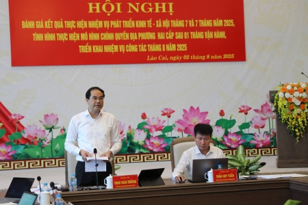 Lào Cai phấn đấu hoàn thành cao nhất các chỉ tiêu, nhiệm vụ năm 2025