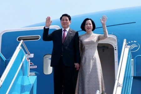 Chủ tịch nước Lương Cường rời Hà Nội lên đường thăm cấp Nhà nước đến Ai Cập và Angola