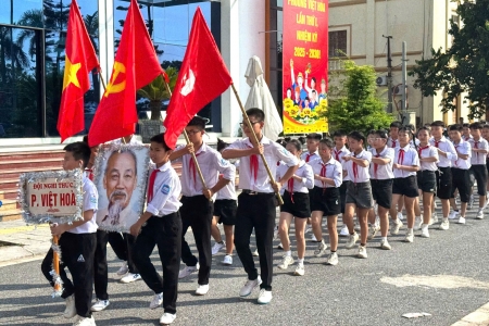 Hội trại hè thanh thiếu nhi phường Việt Hoà thu hút khoảng 900 thanh thiếu niên, nhi đồng