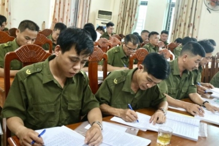 Lạng Sơn: Tổ chức bồi dưỡng nghiệp vụ cho các thành viên tổ an ninh trật tự ở cơ sở