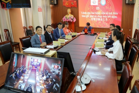 Bệnh viện Đa khoa tỉnh Quảng Ninh và Bệnh viện Nhân dân Khu tự trị dân tộc Choang Quảng Tây ký kết hợp tác y tế
