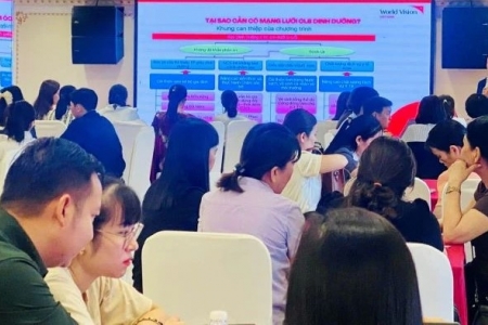 Viện Dinh dưỡng tổ chức tập huấn tăng cường kiến thức hướng dẫn chăm sóc dinh dưỡng tại Thanh Hóa