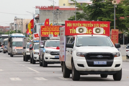 Sôi động hội thi Tuyên truyền lưu động toàn quốc tại Bắc Ninh