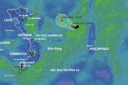 Dự báo mới nhất đường đi của áp thấp nhiệt đới, thời tiết xấu diễn biến phức tạp