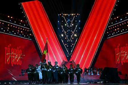 Mỹ Đình rực sáng, sẵn sàng cho đêm diễn “Tổ quốc trong tim”