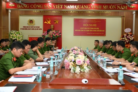 Phòng Cảnh sát kinh tế - Công an tỉnh Quảng Ninh sơ kết công tác 6 tháng đầu năm, triển khai công tác trọng tâm 6 tháng cuối năm 2025