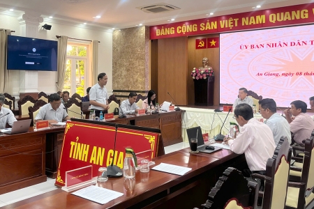 EVNNPT làm việc với UBND tỉnh An Giang về triển khai dự án truyền tải điện cấp bách Thủ tướng Chính phủ giao