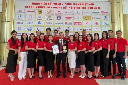 Dai-ichi Life Việt Nam tiếp tục được vinh danh “Top 10 Nhãn hiệu nổi tiếng Việt Nam 2025”