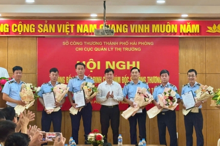 Chi cục QLTT Hải Phòng tiếp tục phát huy truyền thống, đoàn kết, sáng tạo, thực hiện tốt nhiệm vụ chính trị được giao