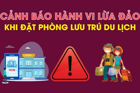 Hà Nội: Hơn 6 tỷ đồng bị chiếm đoạt qua chiêu lừa đặt phòng du lịch trực tuyến