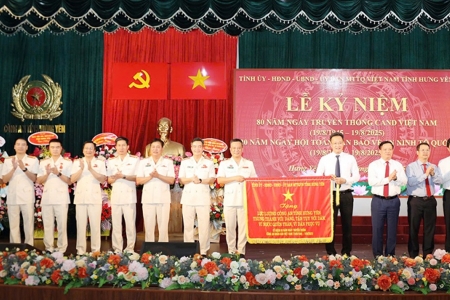 Hưng Yên kỷ niệm 80 năm ngày truyền thống lực lượng Công an Nhân dân