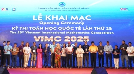 Khai mạc kỳ thi Toán học quốc tế lần thứ 25 - VIMC 2025 tại thành phố Đà Nẵng
