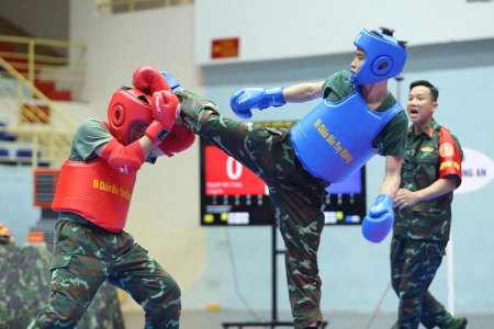 Bắc Ninh giành giải Nhì tại Hội thao Võ thuật toàn quân