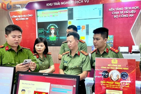 Công an tỉnh Quảng Ninh tiên phong trên hành trình chuyển đổi số