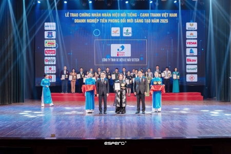 Detech Motor vinh dự đạt chứng nhận top 10 nhãn hiệu nổi tiếng Việt Nam 2025