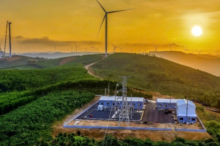 Quảng Trị đưa vào vận hành nhà máy điện gió công suất 40MW